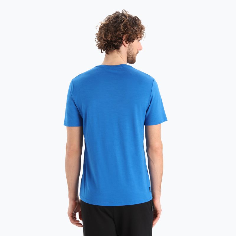 Icebreaker Tech Lite II Herren-Trekkinghemd blau IB0A56IK5801 3