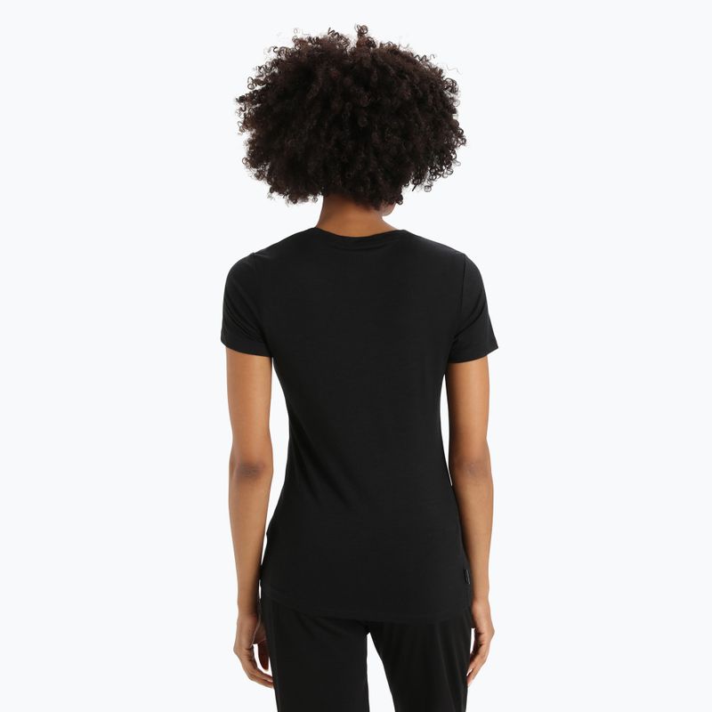 Damen Thermo-T-Shirt icebreaker Tech Lite II Mountain Geology schwarz IB0A56IS0011 3