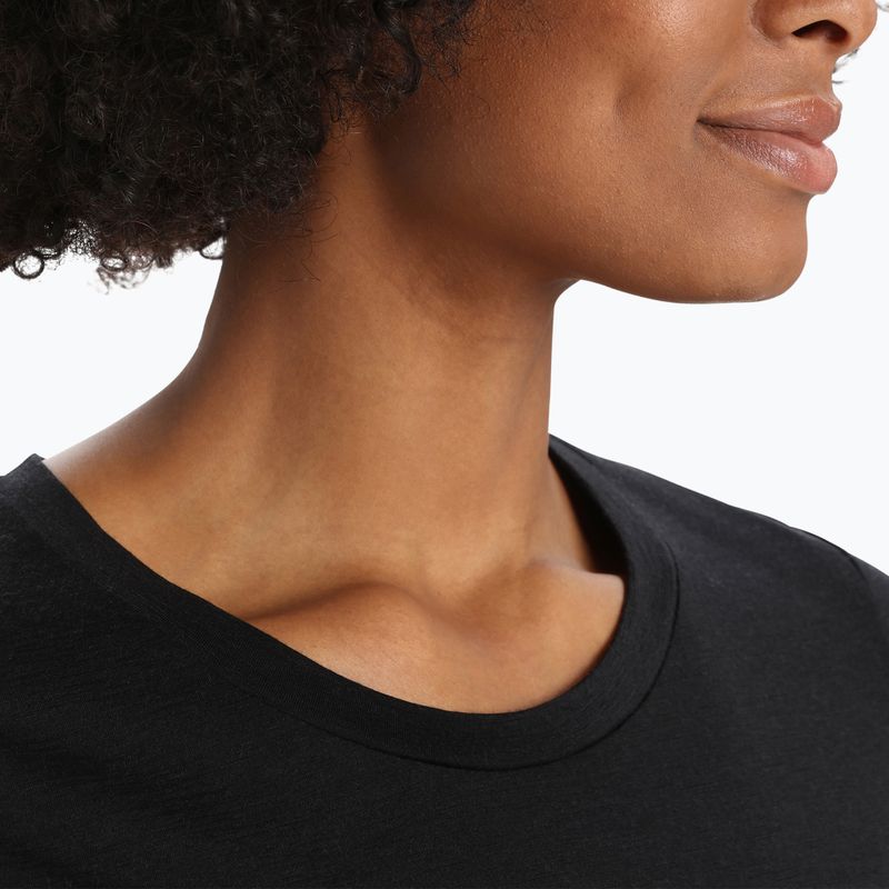 Damen Thermo-T-Shirt icebreaker Tech Lite II Mountain Geology schwarz IB0A56IS0011 5