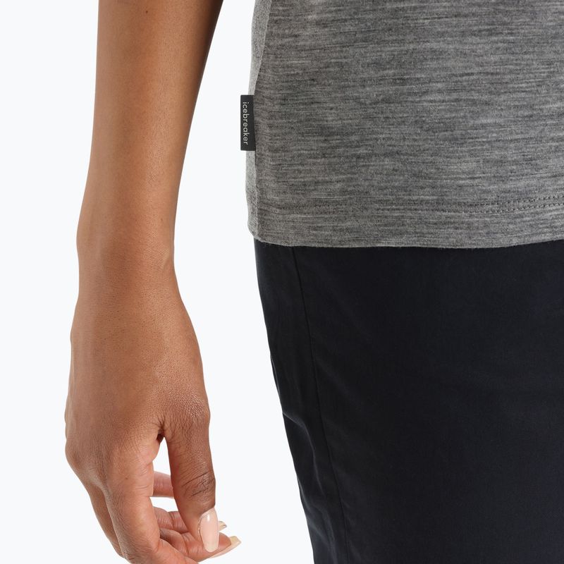 Damen-Trekking-T-Shirt Icebreaker Tech Lite II grau IB0A56IS0041 4
