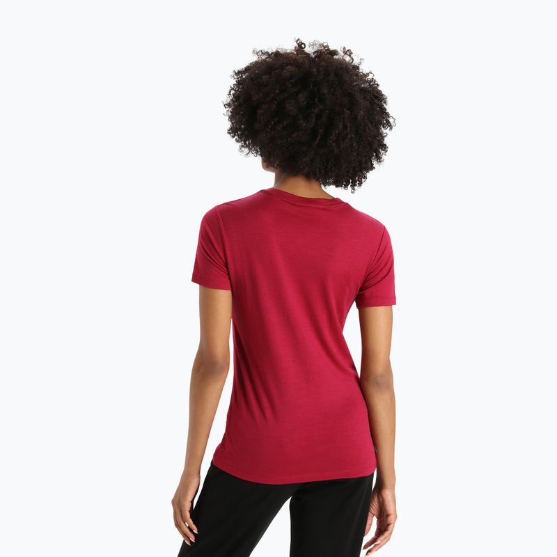 Icebreaker Tech Lite II Damen-Trekking-Shirt rosa IB0A56IS0591 2