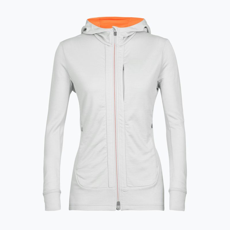 Icebreaker Damen-Trekking-Sweatshirt Quantum III LS Zip Hood weiß IB0A59JW5521 9