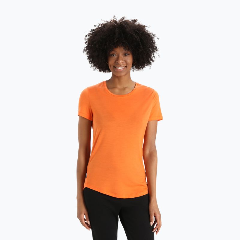 Icebreaker Damen-Trekking-T-Shirt Sphere II SS orange IB0A56D35471 2