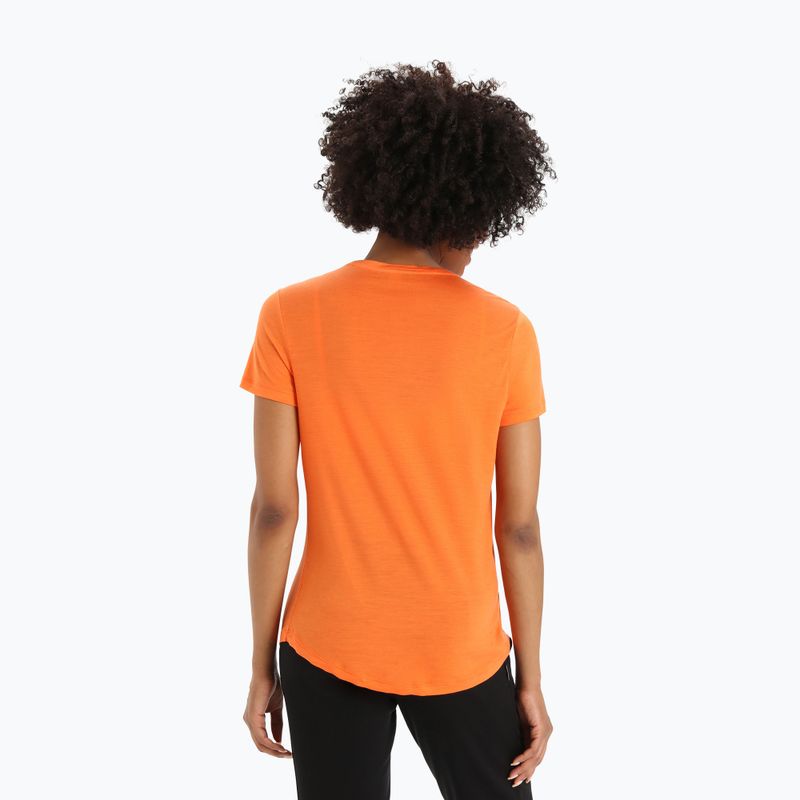 Icebreaker Damen-Trekking-T-Shirt Sphere II SS orange IB0A56D35471 3