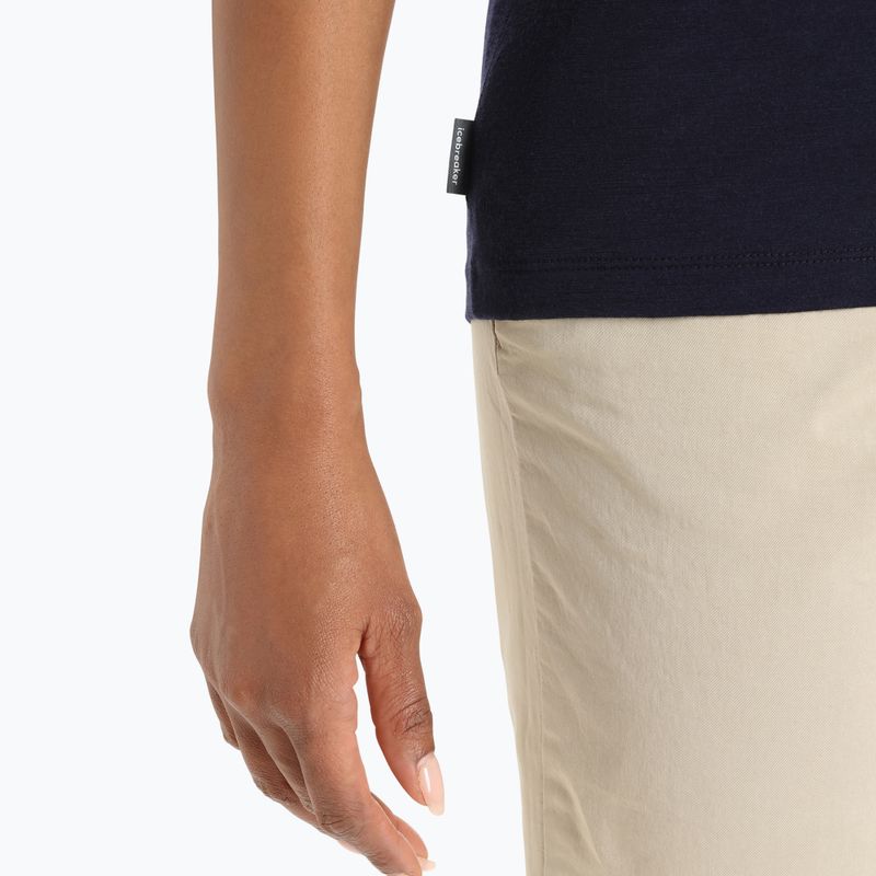 Damen-Trekking-T-Shirt icebreaker Tech Lite II navy blau IB0A56IT4011 6