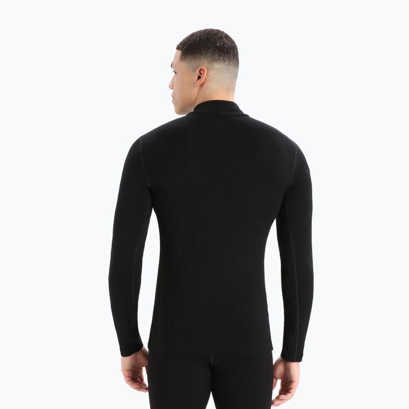 Herren Thermo-Sweatshirt icebreaker 260 Tech Turtleneck schwarz 2