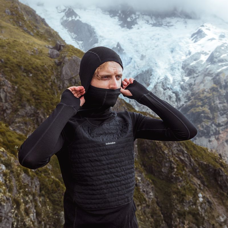 Icebreaker ZoneKnit Isolierte Herren Trekking Jacke schwarz 11