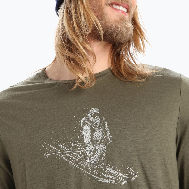 Icebreaker Tech Lite II Herren Wander-T-Shirt grün IB0A56KY0691 4