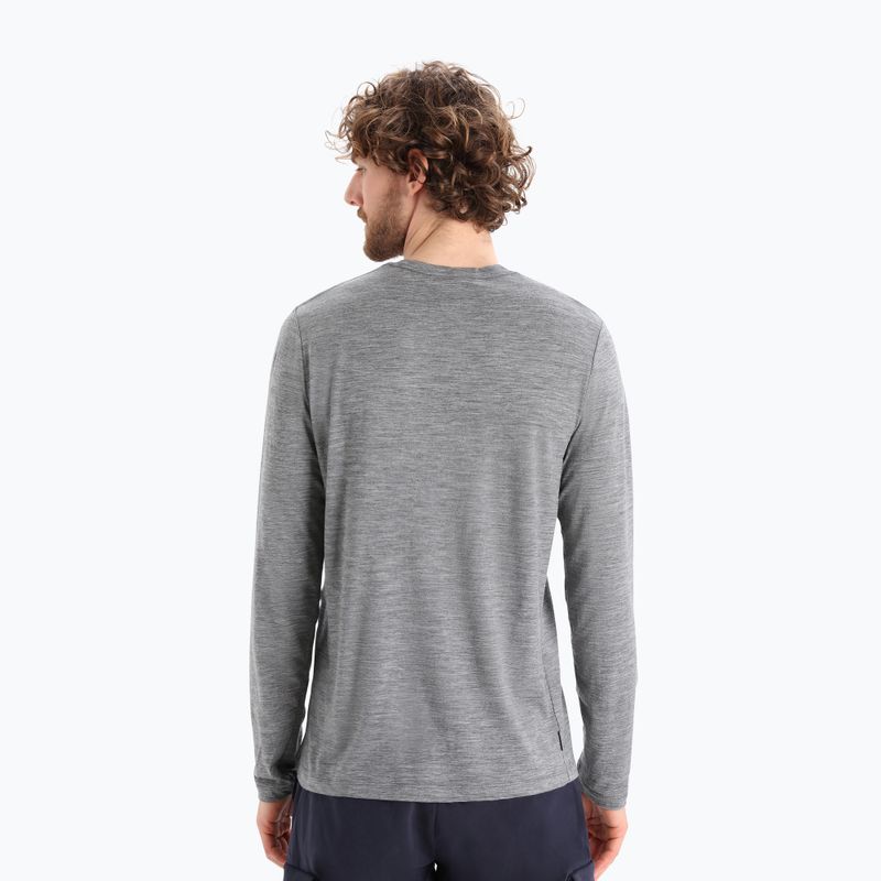 Icebreaker Tech Lite II Herren Wander-T-Shirt grau IB0A56KY0041 2