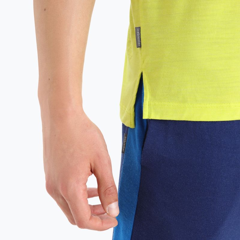 Icebreaker Herren-Trekkinghemd Sphere II SS gelb IB0A56C65651 5
