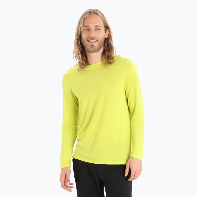 Icebreaker Sphere II Herren-Trekkinghemd gelb IB0A56D85651