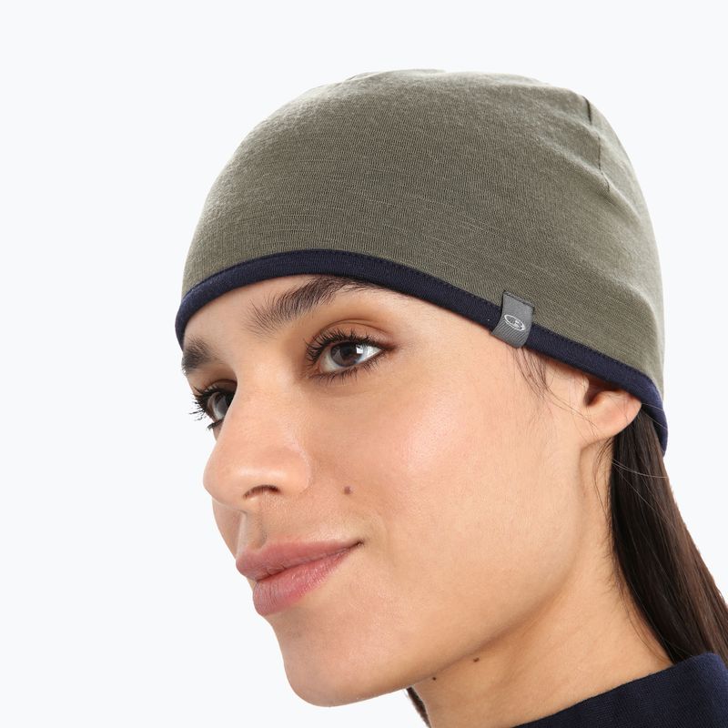 Icebreaker Winter Pocket Hat Loden/Nachtmarine