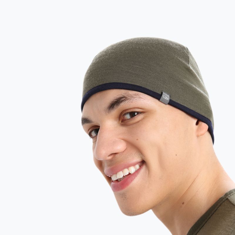 Icebreaker Winter Pocket Hat Loden/Nachtmarine