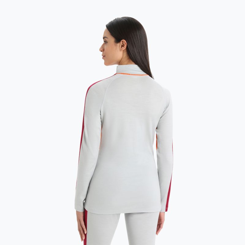 Damen Thermoaktivshirt icebreaker 200 Oasis Sonebula High Neck ether/flash/cherry/cb 3