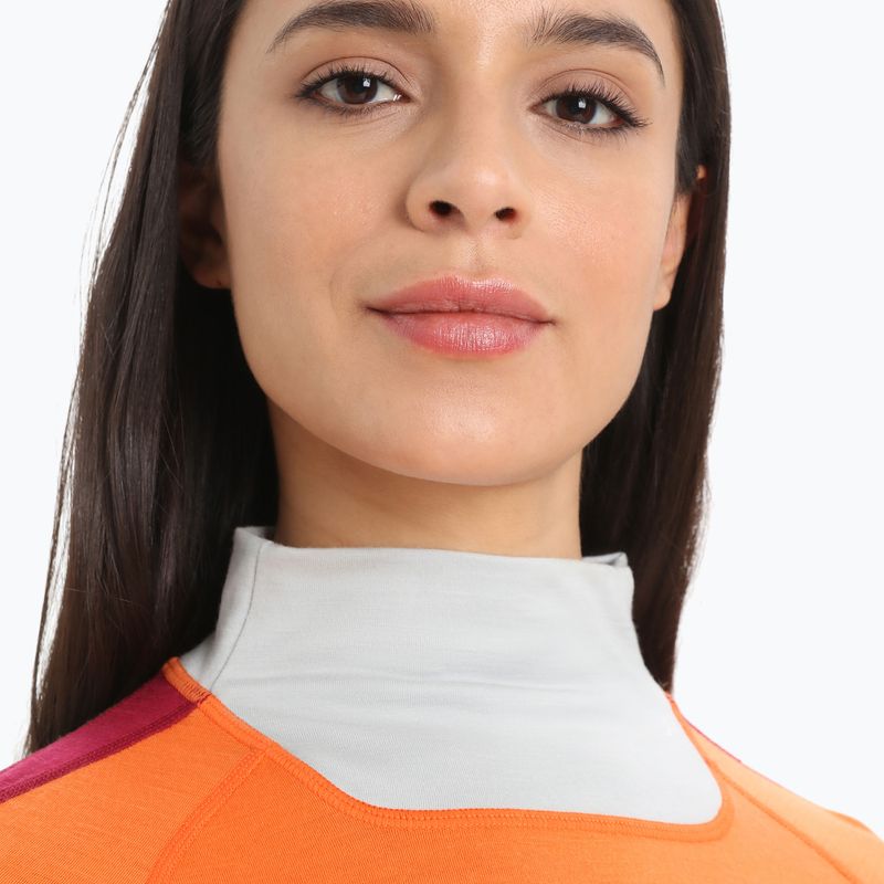 Damen Thermoaktivshirt icebreaker 200 Oasis Sonebula High Neck ether/flash/cherry/cb 4