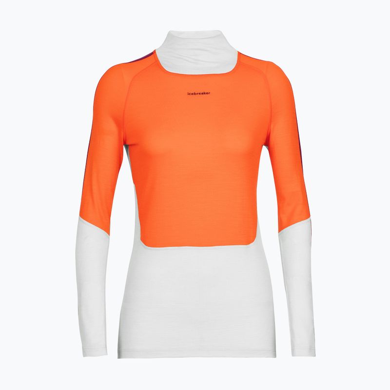 Damen Thermoaktivshirt icebreaker 200 Oasis Sonebula High Neck ether/flash/cherry/cb 5