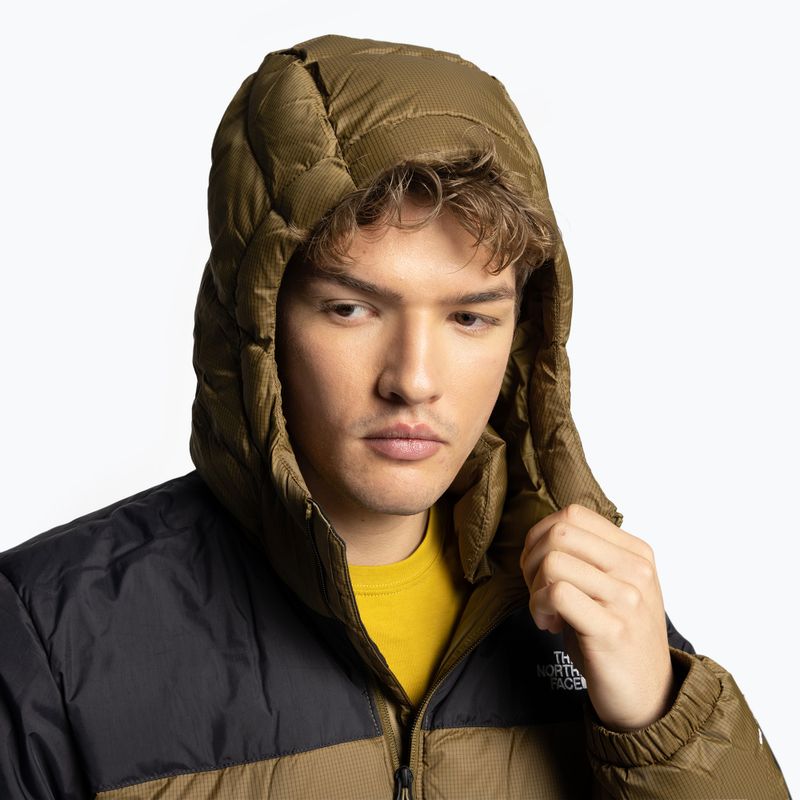 Daunenjacke Herren The North Face Diablo Down Hoodie braun NFA4M9L 5