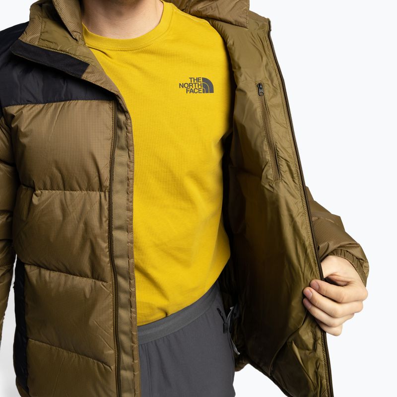 Daunenjacke Herren The North Face Diablo Down Hoodie braun NFA4M9L 9