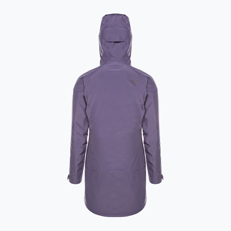 Damen Regenjacke The North Face Dryzzle Futurelight Parka lila NF0A7QADN141 2
