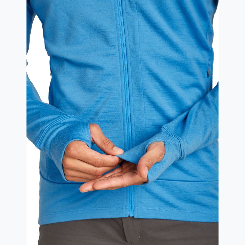 Trekking Hoodie Herren icebreaker Merino 260 Quantum IV Zip Hoodie arctic 8