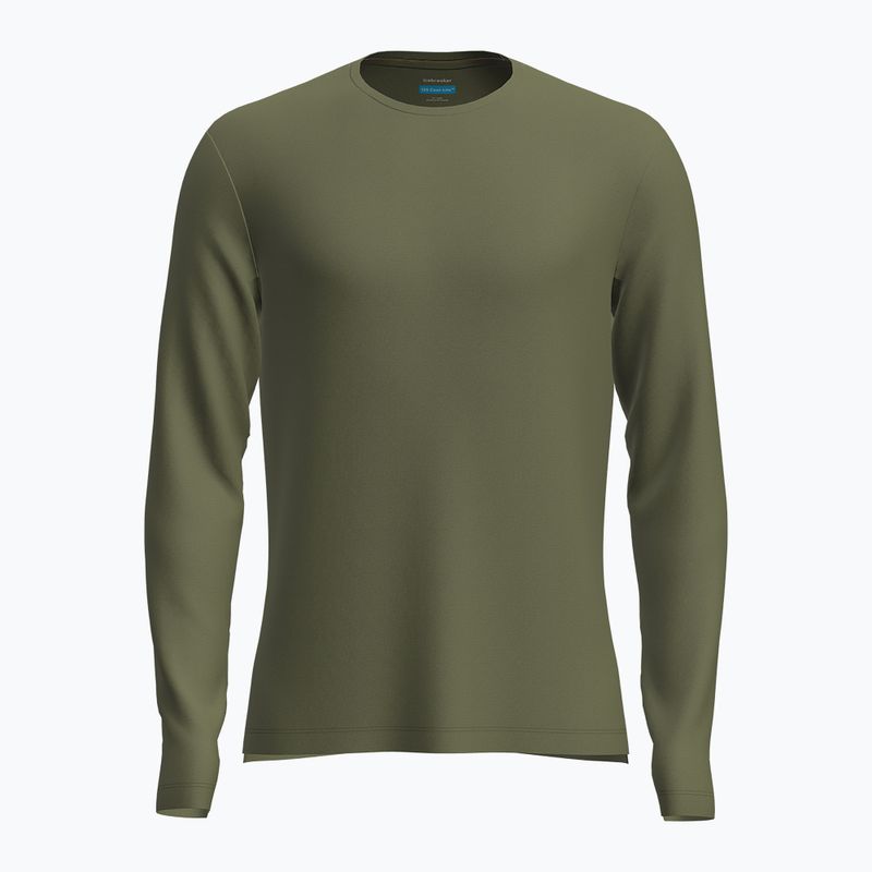 Trekking Longsleeve Herren icebreaker Merino 125 Cool-Lite Sphere III LS Tee sphagnum