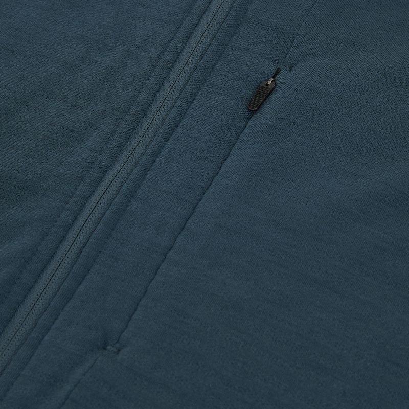 Trekking Sweatshirt Hoodie Herren icebreaker Merino 200 RealFleece Descender Zip Hoodie abyss/blue ash/black 3