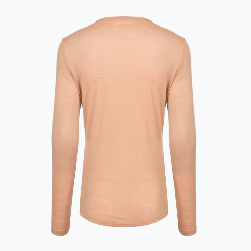 Trekking Longsleeve Damen icebreaker Merino 125 Cool-Lite Sphere III LS Tee desert sand 2