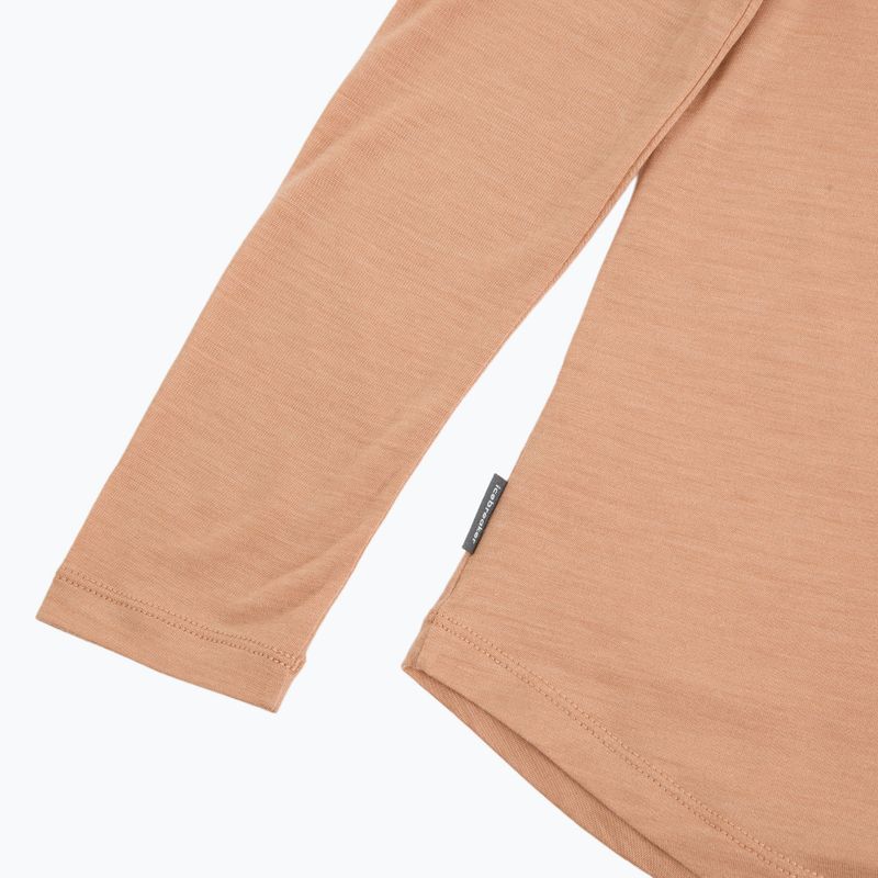 Trekking Longsleeve Damen icebreaker Merino 125 Cool-Lite Sphere III LS Tee desert sand 4