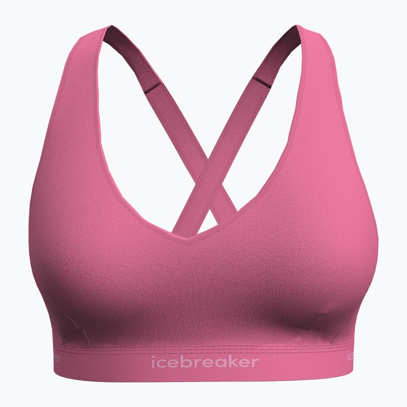 ThermoaktiverSport-BH icebreaker Merino 125 Cool-Lite Sprite Racerback pop