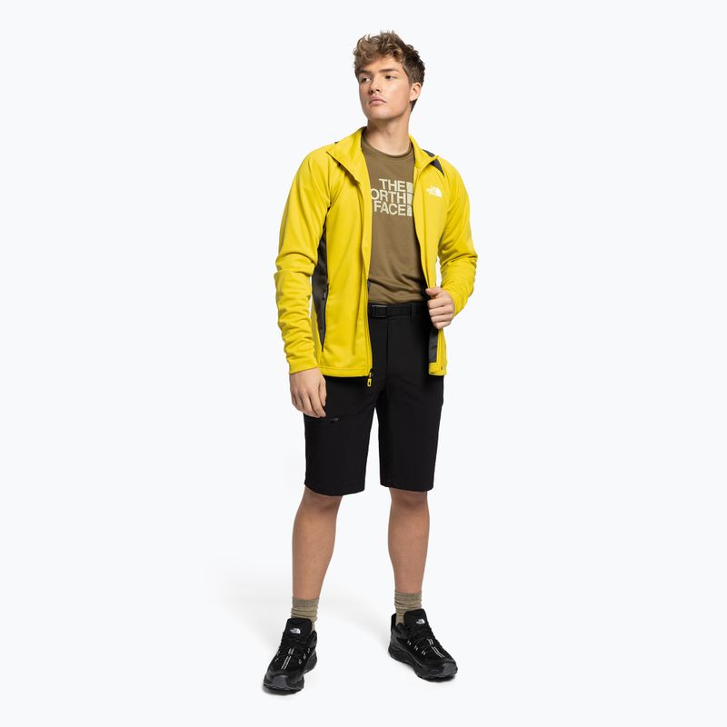 Herren-Trekking-Sweatshirt The North Face AO Midlayer gelb NF0A5IMFW8B1 2