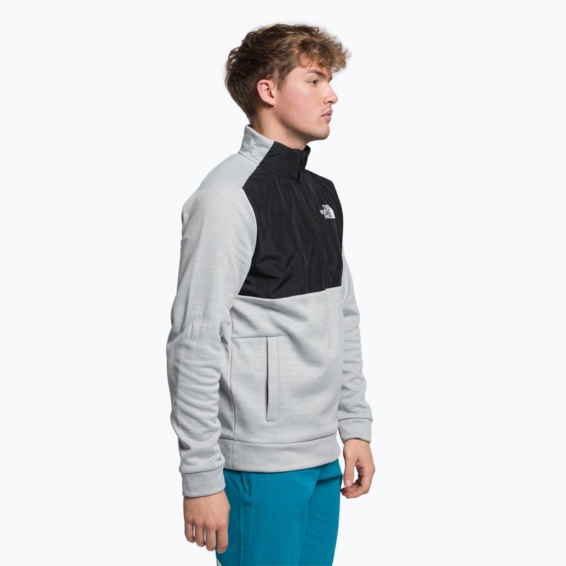 Herren Fleece-Sweatshirt The North Face Ma hellgrau NF0A5IESGAU1 3