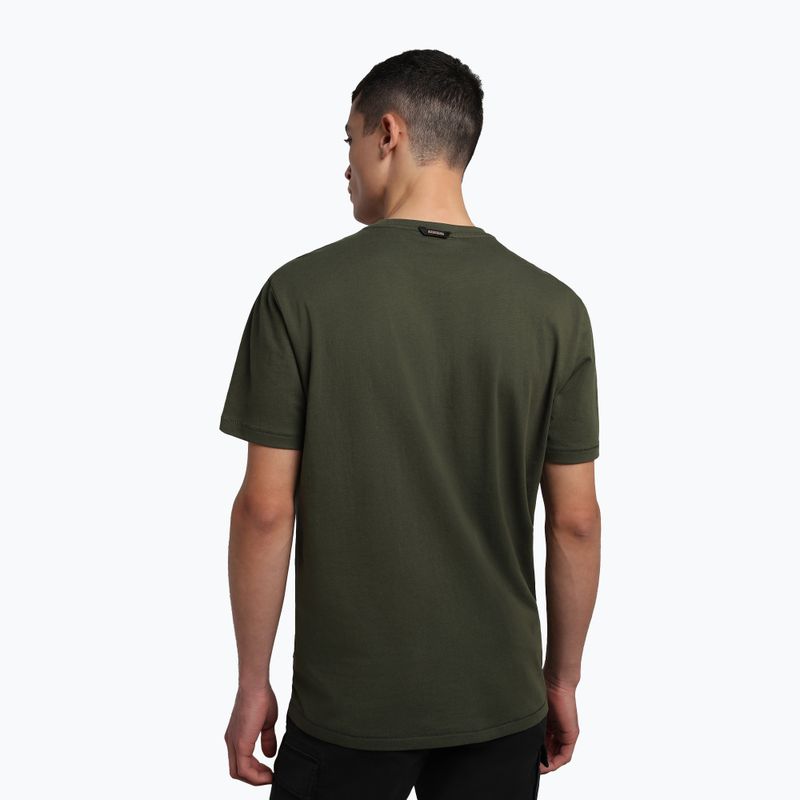 Herren Napapijri NP0A4G34 verde T-Shirt 2