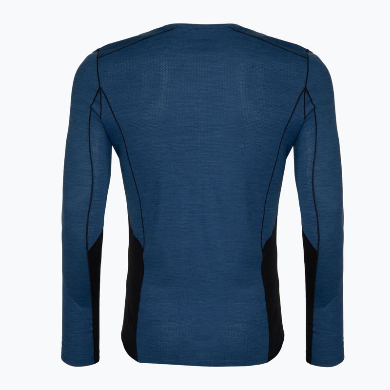 Herren Thermoaktivshirt Smartwool Merino Sport Crew laguna blue/deep navy 2