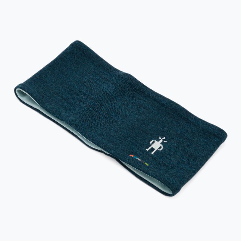 Stirnband Smartwool Thermal Merino Reversible blau SC969-G75