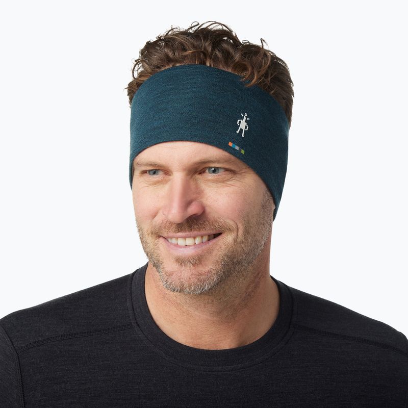Stirnband Smartwool Thermal Merino Reversible blau SC969-G75