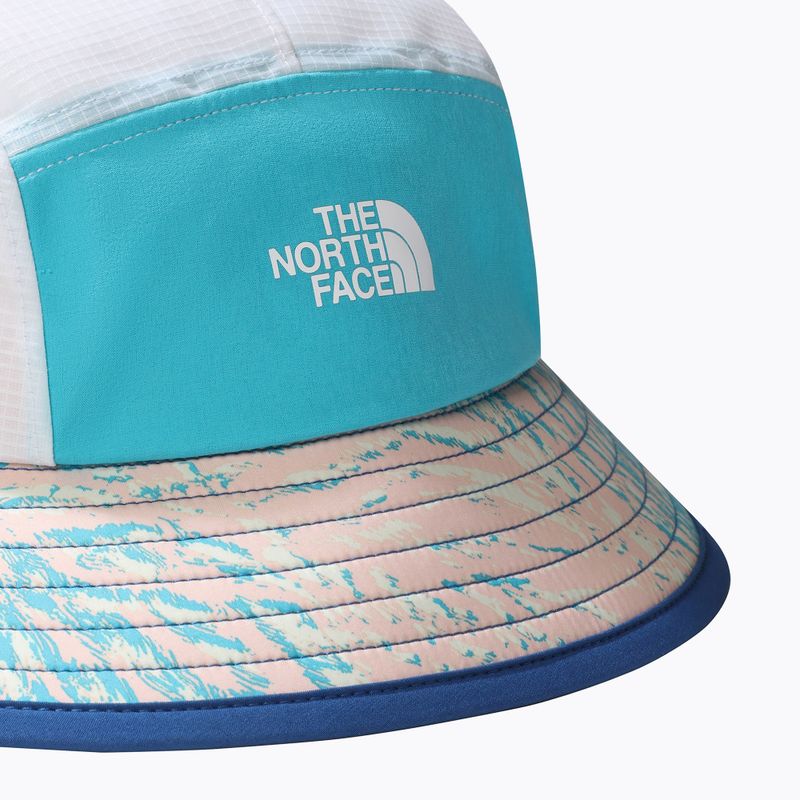 The North Face TNF Run Bucket weiß-blaue Laufmütze NF0A7WH5IR11 2