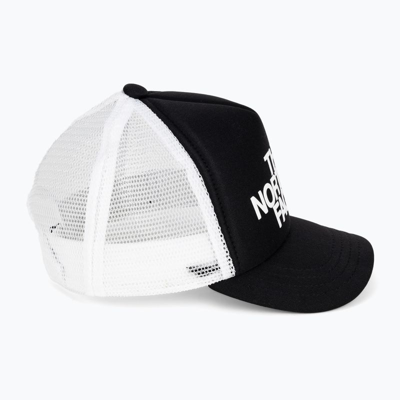 The North Face Kids Foam Trucker Baseballkappe schwarz und weiß NF0A7WHIJK31 2