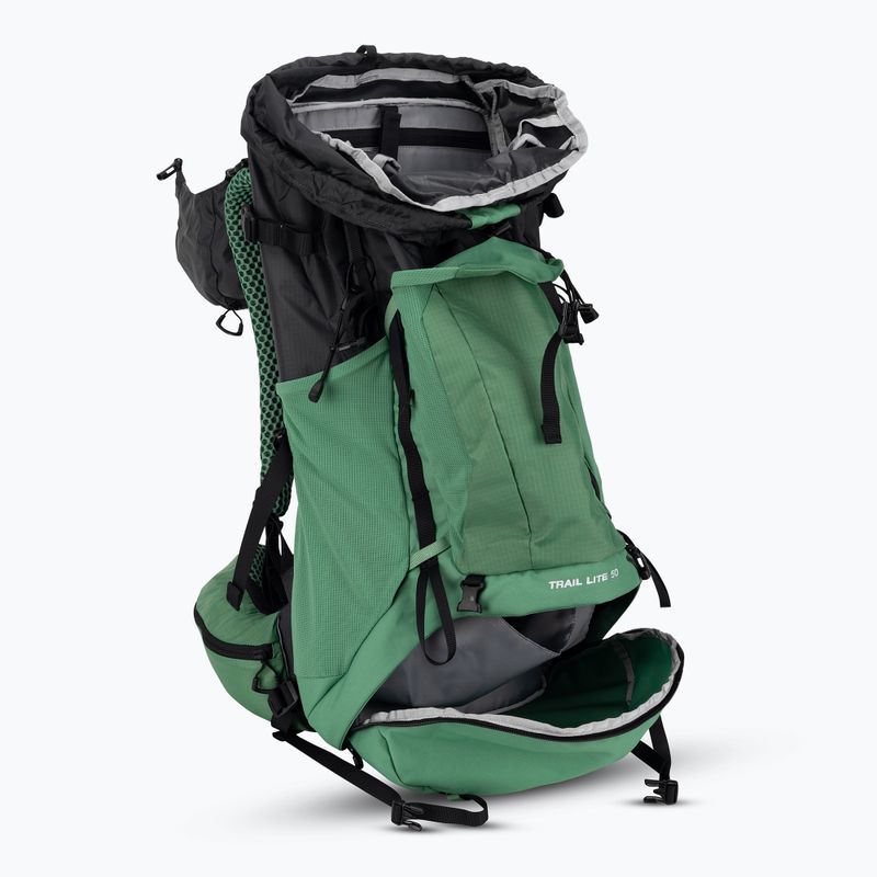 The North Face Trail Lite 50 l grüner Wanderrucksack NF0A81CGP7P1 4