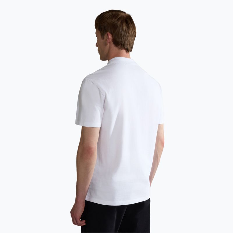 Herren Napapijri Ealis hellweißes Poloshirt 3