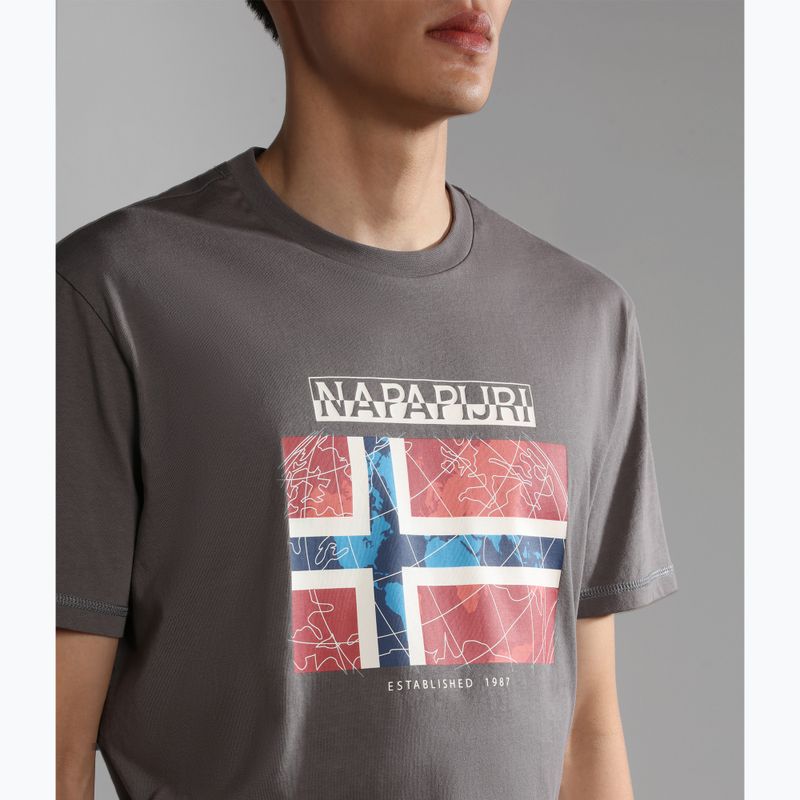 Napapijri Herren-T-Shirt NP0A4H22 gris