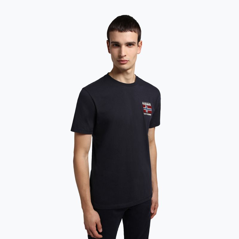 Napapijri NP0A4GBR azul T-Shirt für Männer