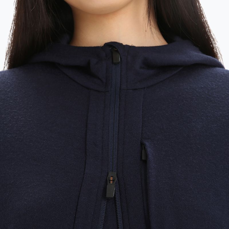Icebreaker Damen-Trekkingjacke Quantum III LS Zip Hood navy blau 0A59JW 4