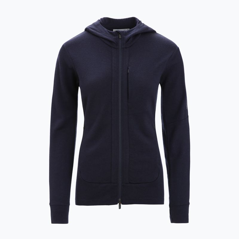 Icebreaker Damen-Trekkingjacke Quantum III LS Zip Hood navy blau 0A59JW 6