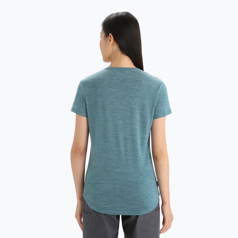Icebreaker Damen Thermo-T-Shirt Sphere II grün IB0A56D37931 3