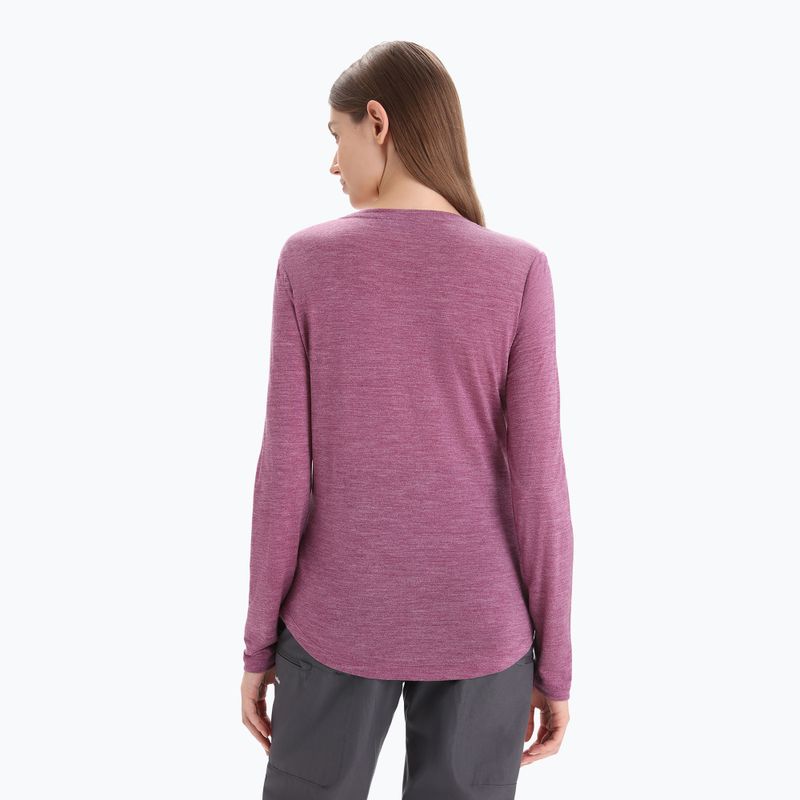 Icebreaker Sphere II Damen Thermo-T-Shirt kastanienbraun IB0A56EJ7941 3