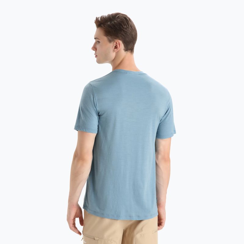 Herren Thermo-T-Shirt icebreaker Tech Lite II Polar Paddle blau IB0A56NA7301 3