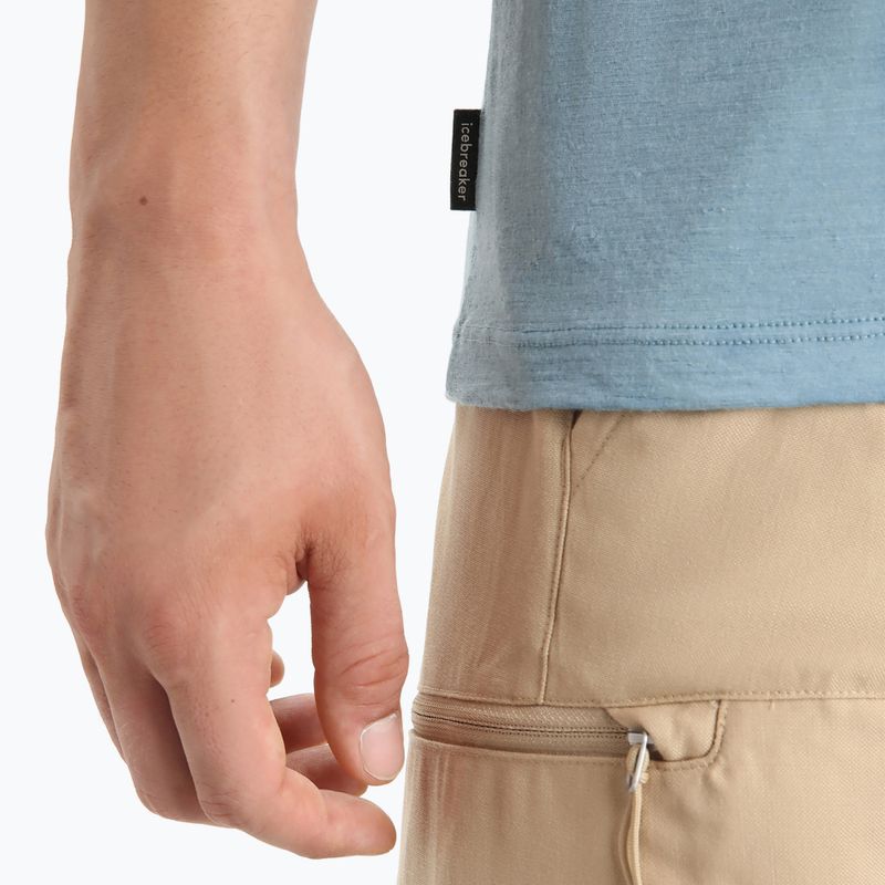 Herren Thermo-T-Shirt icebreaker Tech Lite II Polar Paddle blau IB0A56NA7301 5