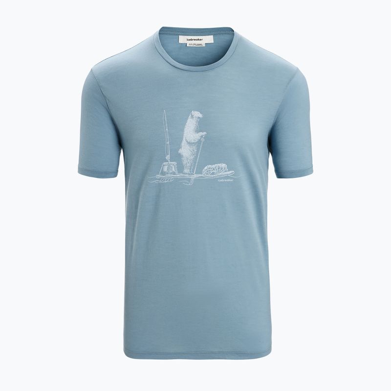 Herren Thermo-T-Shirt icebreaker Tech Lite II Polar Paddle blau IB0A56NA7301 6