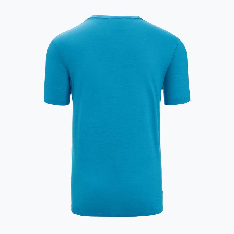Herren Thermo-T-Shirt Icebreaker Tech Lite II Cadence Paths blau IB0A56N87341 6