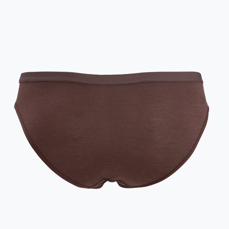 Damen Funktionsunterhose Icebreaker Siren Bikini umber 2